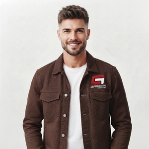 Custom Logo <b>Men</b> <b>Denim</b> <b>Jacket</b> Premium Quality Classic <b>Denim</b> Apparel with OEM Size Private Label Wholesale Supplier Services - Product Image 1