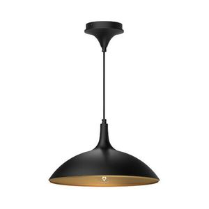 Lámpara de Techo Colgante de Lujo en Negro y Dorado, Diseño de Autor para Sala de Estar, Comedor, Cocina, Hotel, Restaurante - Product Image 1
