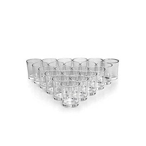 Zaara Enterprises Pack de 6 Porte-bougies en verre transparent pour huîtres, 2,5 pouces, suspendus, faits à la main, écologiques, de haute qualité - Product Image 2