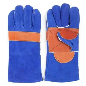 Guantes de Soldadura de Cuero Reforzado de Alta Resistencia, Venta al por Mayor, Protección de Seguridad para las Manos de los Soldadores - Product Image 2