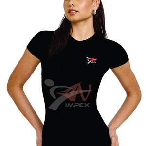 Haut de yoga léger et à séchage rapide pour le printemps, coupe ajustée, manches courtes, idéal pour la course et le fitness - Product Image 4