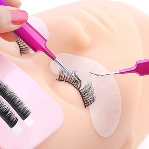 Pinzas coloridas para cejas, pinzas profesionales de acero inoxidable para hombres y mujeres, pinzas de belleza, herramientas de maquillaje para depilación facial - Product Image 6