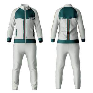 Survêtement pour homme de qualité supérieure, différents styles, couleur unie, logo personnalisé, sublimation, faible MOQ - Product Image 4