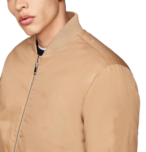 Veste bomber pour homme en nylon MA1, fabrication OEM, logo brodé de haute qualité, sur mesure. - Product Image 5
