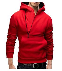 Top Qualité À Capuche Sur Mesure Mode Casual Pull Zipper Hoodies - Product Image 1
