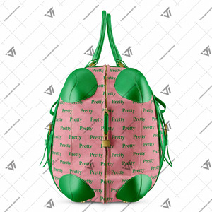 Alfa Personalizado |   Kapa |   Bolsa de Viaje Sublimada Alpha Sorority, Bolsa de Fin de Semana, Artículos Griegos para Hermandades - Product Image 2