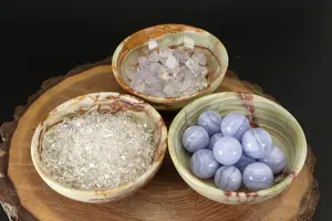 Cuenco de Ónix de Lujo Onyxora, Cuenco de Piedra Tallado a Mano, Cuenco de Ónix Natural BlackStrata, Cuenco de Ónix Sólido PureVein, Precio al por Mayor - Product Image 2