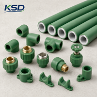 Expédition rapide DN20 DN25 DN32 SDR6 Tuyau composite PPR-AL-PPR haute température 95°C pour eau chaude et froide