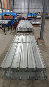 Lámina de Acero Galvanizado Corrugado para Techos, Color Plateado, Recubierta de Zinc, Placa de Metal de Hierro, Dureza Total, 0.60mm de Espesor, Corte Personalizado - Product Image 3