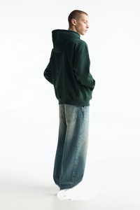 Sudadera con capucha de gran tamaño de moda para hombres y mujeres, sudadera de peso pesado de lana suave con logotipo personalizado, ropa de calle, moda al por mayor - Product Image 2