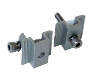 Abrazadera de extremo de aluminio de precio competitivo para montaje de paneles solares Diseño de empresa de buena reputación para sistema de montaje solar de Marco solar - Product Image 1