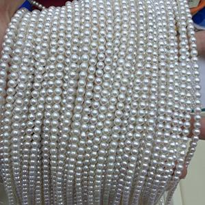 Collar de Perlas de Agua Dulce Tiannv Nivel 3-4mm, Cadena S925 con Colgante de Princesa en Oro de 18k, Hebilla de 11-12mm, Collares de Perlas Combinadas - Product Image 2