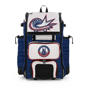 Sac à dos de sport rapide pour équipement de baseball avec poche à chaussures, compartiment pour casque, rangement pour gants et crochet de fixation pour jeunes et adultes, équipes de softball - Product Image 1