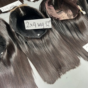 En Stock 100% Remy extensiones de cabello humano de lujo sin procesar hueso recto Natural peluca doble dibujada - Product Image 6