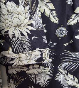 Conjunto de Pijama Elegante de Verano para Mujer, Estilo Selva Tropical, Máxima Comodidad, Dos Piezas, Manga Corta - Product Image 6