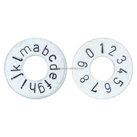 LEN-36 Aangepaste kleine letters stempel Cr-V staal DIN1451 12mm industrieel graveer gereedschap voor leder en metaalbewerking