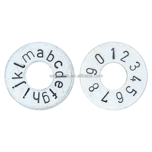 LEN-36 Precision 2.5mm Cr-V 6150 Steel Stamp HRC60 DIN1451 Font Custom Logo OEM Factory Direct - Product Image 2