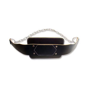 Weightlifting Dip <b>Belts</b> Gym Workout Pull-Ups Training Accessory with <b>Chain</b> Bodybuilding Gym <b>Belts</b> - Product Image 1