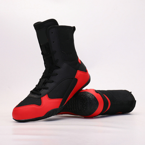 Botas de Boxeo Personalizadas de Marca Privada para Hombre, Botas de Boxeo de Alto Rendimiento, Venta al por Mayor, Botas de Boxeo de Corte Alto para Hombre, Profesionales para Combate - Product Image 5