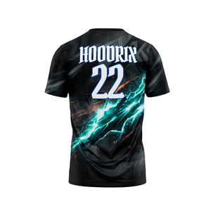 High Quality Custom Lacrosse Shooting Shirts Adults Short Sleeve Compression Moisture-Wicking Breathable 100% Polyester Training - Product Image 2