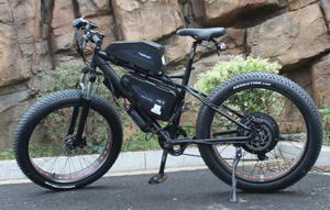 Kit de conversion de vélo électrique à grande vitesse, roue de vélo à pneus larges, 72v 5000w, 26 pouces, 4.0, moteur à moyeu sans balais, vélo électrique - Product Image 6