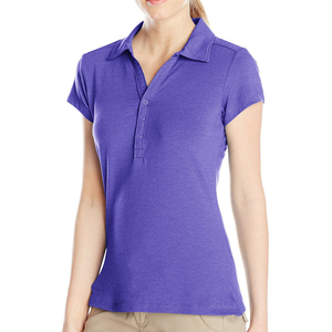 Chemises polo pour femmes de haute qualité, design personnalisé OEM, tissu respirant et à séchage rapide pour le golf, le tennis, le travail et les loisirs. - Product Image 3
