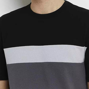 T-shirt Streetwear Oversize Homme en Coton Épais Couleur Personnalisée – T-shirt Court Coupe Personnalisée Unisexe - Product Image 4