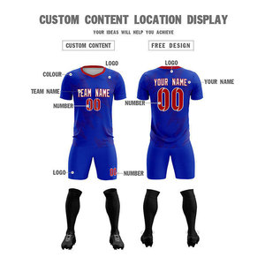 <b>Soccer</b> Wear Best Selling Custom Logo Men's Football Jersey and Shorts High Quality Polyester Design Professional <b>Soccer</b> Uniform - Product Image 2