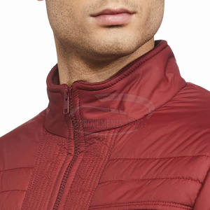 Veste en duvet matelassée de haute qualité pour hommes Manteau à bulles d'hiver par temps froid avec service OEM Techniques de teinture unie - Product Image 3
