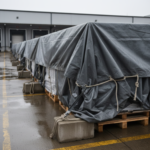 Lona Industrial Resistente, Lona de Plástico PE Resistente a Desgarros para Almacenamiento de Carga y Uso en Construcción, para Exportaciones en India - Product Image 3