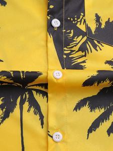 Camisas de Hombre 100% Algodón Transpirable Estilo Hawaiano Cómodas de Secado Rápido Manga Corta Verano Estampado Liso Suaves Venta al por Mayor Personalizadas - Product Image 3