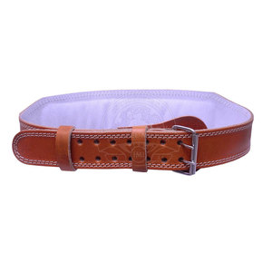 Cinturón de Levantamiento de Pesas de Cuero Vacuno de Alta Calidad, Ligero, Cómodo, Antideslizante, con Soporte para la Espalda, para Entrenamiento Físico en el Gimnasio, Duradero - Product Image 4