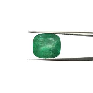 Émeraude ovale verte de 7,15 carats provenant de Zambie, pierre précieuse brute EOHH-255 - Product Image 2