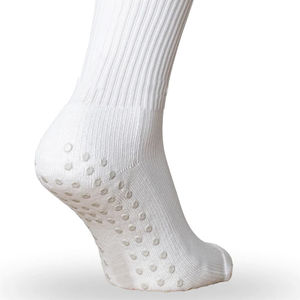 Chaussettes de football pour hommes de qualité supérieure, avec grip antidérapant, pour hommes et femmes, logo personnalisé, respirantes, séchage rapide, spandex/polyester - Product Image 4