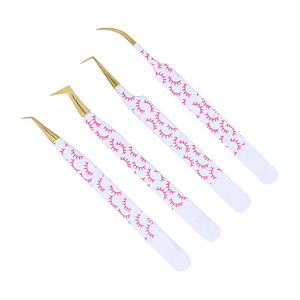 Pinzas de Precisión de Acero Inoxidable Tipo L de 45 Grados Antimagnéticas, Ángulo Óptimo para Fácil Recogida y Colocación de Fans de Volumen - Product Image 5