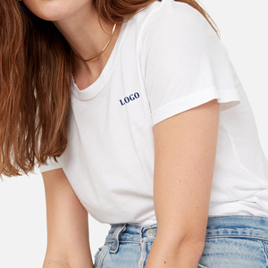 เสื้อยืดทรงปกติสไตล์ลำลองทันสมัยใส่ได้ทุกวัน / เสื้อยืดทรงหลวมใส่สบายแขนสั้นแฟชั่น - Product Image 3