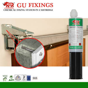 Ancrage chimique en polyester à prise rapide, adhésif résineux bicomposant pour la pose de chevilles de fer à béton, usage construction, rapport de mélange 10:1, ISO - Product Image 6