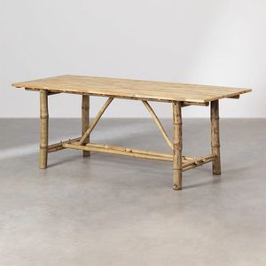 Fabricant et exportateur de tables à manger en bambou pour l'ameublement de la maison, design moderne/européen, respectueux de l'environnement - Product Image 5