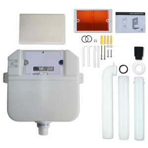 Système de chasse d'eau mural pour toilettes, <span class=keywords><strong>réservoir</strong></span> intégré, cuvette à la turque, <span class=keywords><strong>réservoir</strong></span> dissimulé, pièces de rechange pour <span class=keywords><strong>réservoir</strong></span> dissimulé - Product Image 2