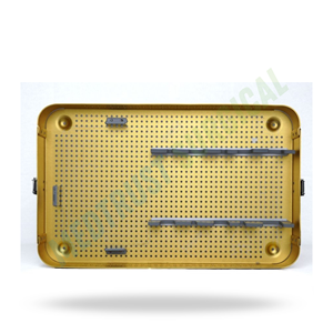 Contenedor de Esterilización para Placas Maxilofaciales, Caja de Almacenamiento de Instrumentos Quirúrgicos de Aluminio de 2.4mm, Perforada, para Autoclave - Product Image 6
