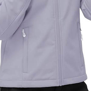 Chaqueta Softshell para Mujer, Cortavientos, con Cremallera Completa, Capucha, Cálida, Ligera, Impermeable, Ideal para Senderismo y Uso Diario - Product Image 2