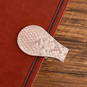 Premium Quality Personalized leather maple leaf <b>bookmark</b> reading accessory with unique maple leaf inspired craftsmanship - Product Image 6