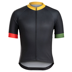 Jersey de Ciclismo de Manga Corta con MOQ Bajo, Fabricantes Profesionales, Jersey de Ciclismo Ajustado para Equipos en Grandes Cantidades - Product Image 2