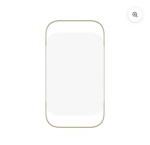 Minimalist Framed <b>Wall</b> <b>Mirror</b> Brass Material Decorative <b>Rectangle</b> Shape 6mm Thickness - Product Image 5