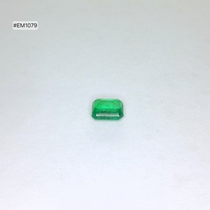 Piedras preciosas sueltas octogonales de esmeralda 100% pura de grado 3A de Zambia, 8.00x6.00x4.00mm, 1.60ct, piedra verde para la fabricación de joyería personalizada - Product Image 4