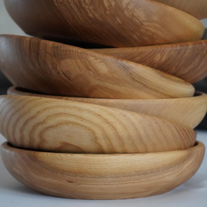 Tazón de Madera para Restaurante – Tazones de Madera para Servir, Vajilla de Madera para Catering, Decoración de Mesa Rústica y Ecológica - Product Image 3