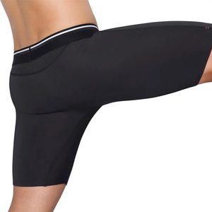 Best Quality High Street <b>Men's</b> Gym <b>Compression</b> <b>Shorts</b> Solid Style Running <b>Shorts</b> for Gym Use OEM Custom <b>Men</b> Modest Halal <b>Shorts</b> - Product Image 2
