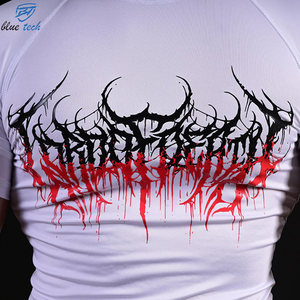 เสื้อยืดออกกำลังกายผู้ชายไซส์ใหญ่แบบรัดรูป แขนสั้น เป็นมิตรกับสิ่งแวดล้อม ซับเหงื่อ ระบายอากาศ เหมาะสำหรับฟิตเนส ออกกำลังกาย และเล่นกีฬา - Product Image 5