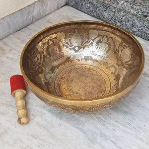 Handcrafted Brass Traditional Singing Bowls-Multi-piece Package for Home Decoration - Product Image 1