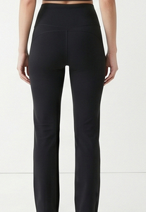 Leggings de yoga de cintura alta al por mayor para mujer, estilo callejero, pantalones acampanados, ropa de gimnasio para mujer, leggings de yoga ajustados con corte acampanado - Product Image 3
